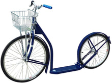 Load image into Gallery viewer, Amish-Made Deluxe Kick Scooter Bike, 24&quot; Front Wheel 20&quot; Rear Wheel, Adult-Size
