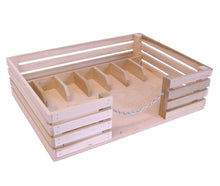 Load image into Gallery viewer, Amish-Made Wooden Mini Stockyard Toy, with 7 Stalls
