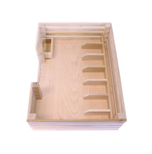 Load image into Gallery viewer, Amish-Made Wooden Mini Stockyard Toy, with 7 Stalls
