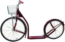 Load image into Gallery viewer, Amish-Made Deluxe Kick Scooter Bike, 24&quot; Front Wheel 20&quot; Rear Wheel, Adult-Size
