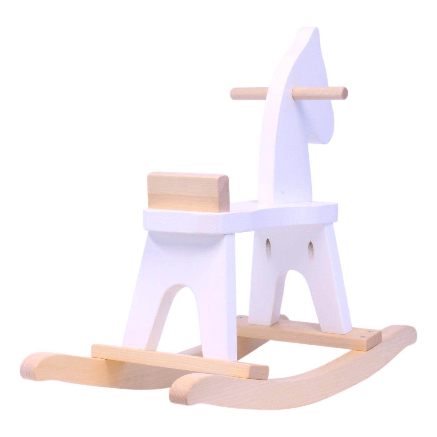 Wooden Rocking Horse Toddler Toy, Amish-Made, Child-Safe Finish