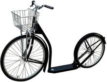 Load image into Gallery viewer, Amish-Made Deluxe Kick Scooter Bike, 24&quot; Front Wheel 20&quot; Rear Wheel, Adult-Size
