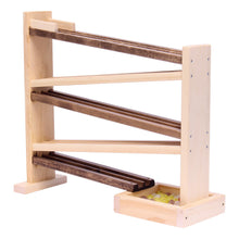Load image into Gallery viewer, Wooden Marble Roller Racetrack Toy - Child-Safe Finish
