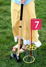 Load image into Gallery viewer, Amish-Made Deluxe Flag Croquet Golf Game Set, With Duffel Carry Bag
