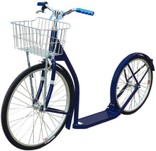 Load image into Gallery viewer, Amish-Made Deluxe Kick Scooter Bike, 24&quot; Front Wheel 20&quot; Rear Wheel, Adult-Size
