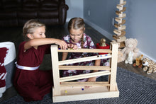 Load image into Gallery viewer, Amish-Made Heirloom Marble Roller Wooden Toy - Child-Safe Finish
