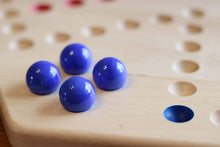 Load image into Gallery viewer, Aggravation Wahoo Marble Board Game, Double-Sided, Hand Painted
