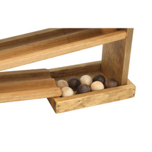 Load image into Gallery viewer, Wooden Ball Roller Racetrack Toy, Amish-Made, with 8 Wooden Balls
