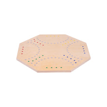 Load image into Gallery viewer, Wooden Marble Chase Game Set - Double-Sided 23&quot; Wide Board
