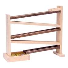 Load image into Gallery viewer, Wooden Marble Roller Racetrack Toy - Child-Safe Finish
