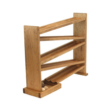Load image into Gallery viewer, Wooden Ball Roller Racetrack Toy, Amish-Made, with 8 Wooden Balls
