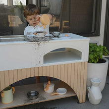 Load image into Gallery viewer, Milton &amp; Goose Eco-Friendly Wooden Kai Mud Kitchen
