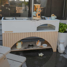 Load image into Gallery viewer, Milton &amp; Goose Eco-Friendly Wooden Kai Mud Kitchen
