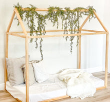 Load image into Gallery viewer, 2mamabees Eco-Friendly Wooden Montessori House Bed
