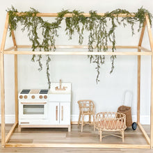 Load image into Gallery viewer, 2mamabees Eco-Friendly Wooden Montessori House Bed
