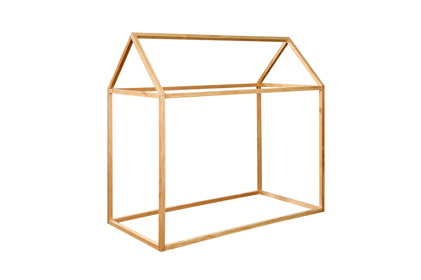 2mamabees Eco-Friendly Wooden Montessori House Bed