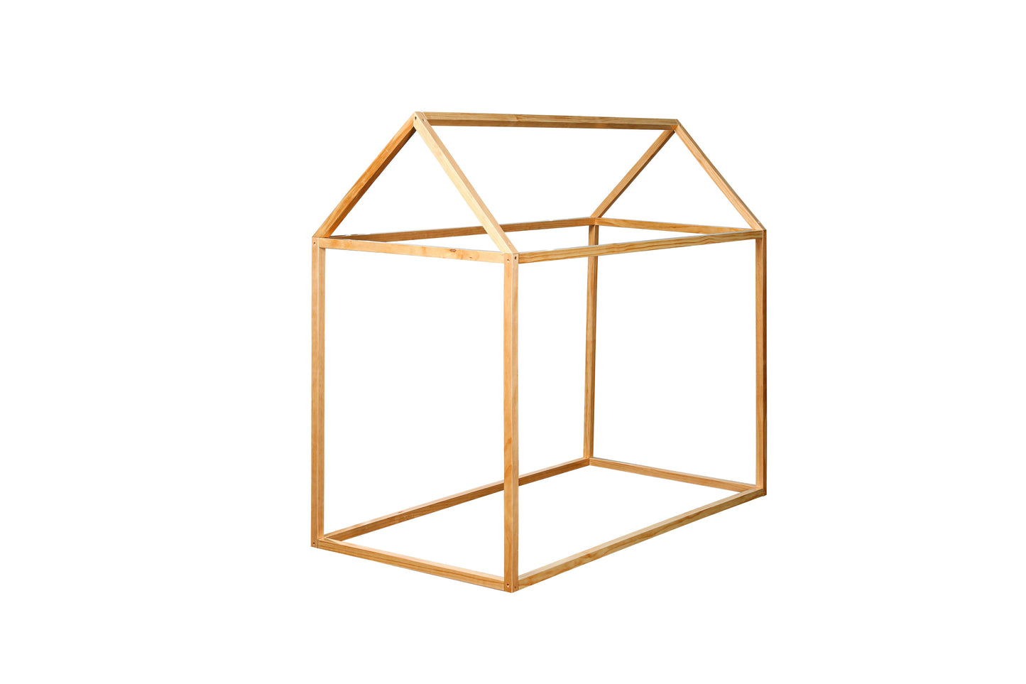 2mamabees Eco-Friendly Wooden Montessori House Bed