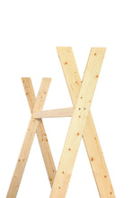 Load image into Gallery viewer, 2mamabees Eco-Friendly Wooden Montessori Teepee Bed
