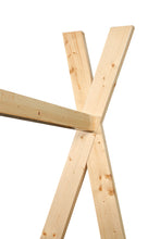 Load image into Gallery viewer, 2mamabees Eco-Friendly Wooden Montessori Teepee Bed

