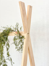 Load image into Gallery viewer, 2mamabees Eco-Friendly Wooden Montessori Teepee Bed
