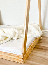 Load image into Gallery viewer, 2mamabees Eco-Friendly Wooden Montessori Teepee Bed
