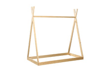 Load image into Gallery viewer, 2mamabees Eco-Friendly Wooden Montessori Teepee Bed
