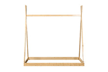 Load image into Gallery viewer, 2mamabees Eco-Friendly Wooden Montessori Teepee Bed
