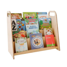 Load image into Gallery viewer, Goodevas Montessori Wooden Non-toxic and Eco-friendly Kids&#39; Bookshelf
