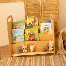 Load image into Gallery viewer, Goodevas Montessori Wooden Non-toxic and Eco-friendly Kids&#39; Bookshelf
