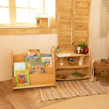 Load image into Gallery viewer, Goodevas Montessori Non-toxic Eco-friendly Wooden Kids&#39; Toy Shelf
