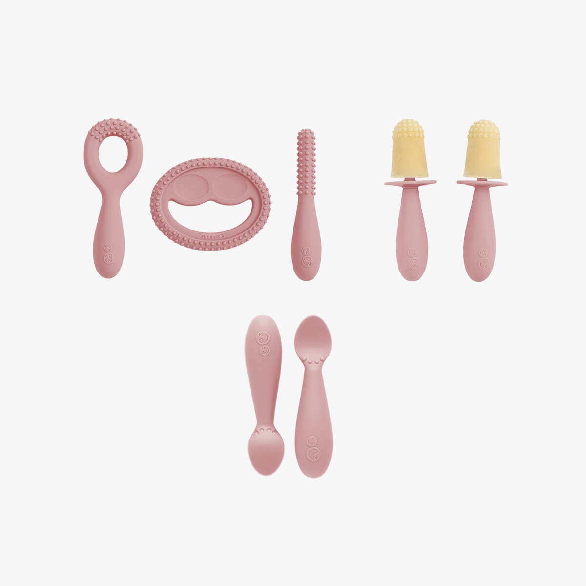 EZPZ Silicone Baby Motor Planning System | Spoons, Teethers