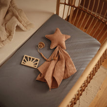 Load image into Gallery viewer, Mushie Organic Cotton Star Baby Lovey Security Blanket
