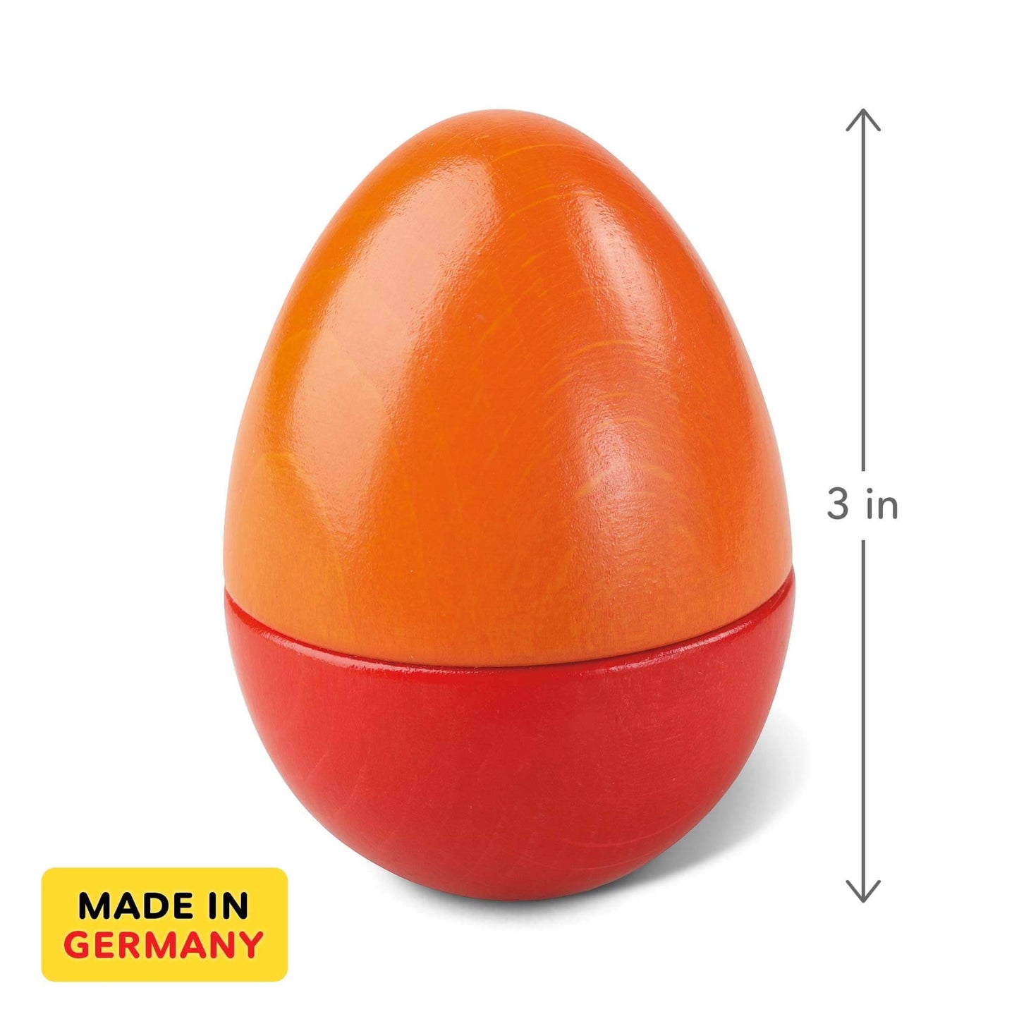 HABA Fun with Sounds Eco-Friendly Non-Toxic Wooden Toy Eggs