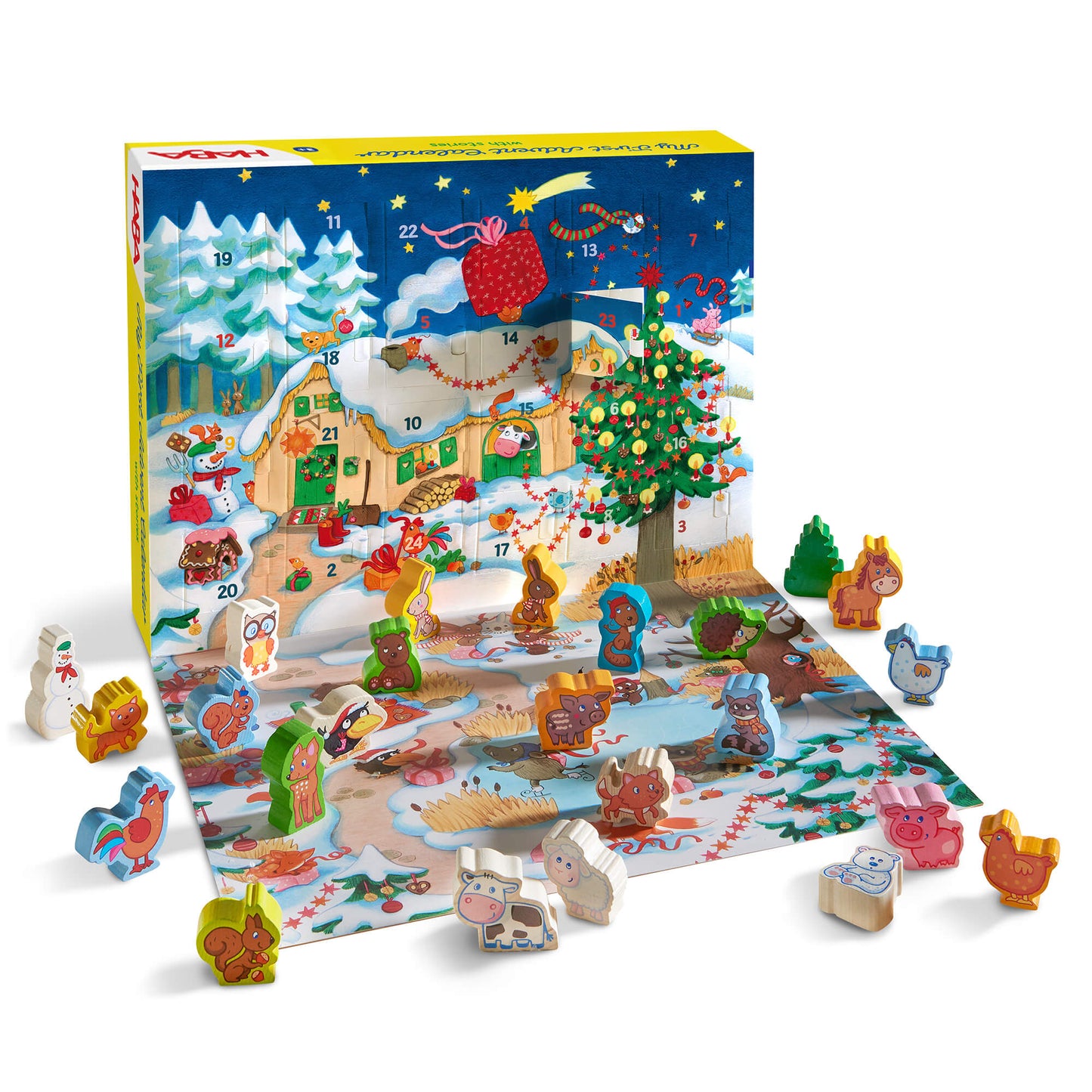 My First Eco-Friendly Advent Calendar - Farmyard Animals