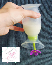 Load image into Gallery viewer, Haakaa Gen 2 Silicone Breast Pump with Suction Base 4 oz and Silicone Flower Stopper Set
