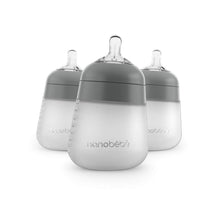Load image into Gallery viewer, Nanobébé 9oz Flexy Silicone Baby Bottle
