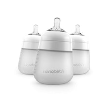 Load image into Gallery viewer, Nanobébé 9oz Flexy Silicone Baby Bottle

