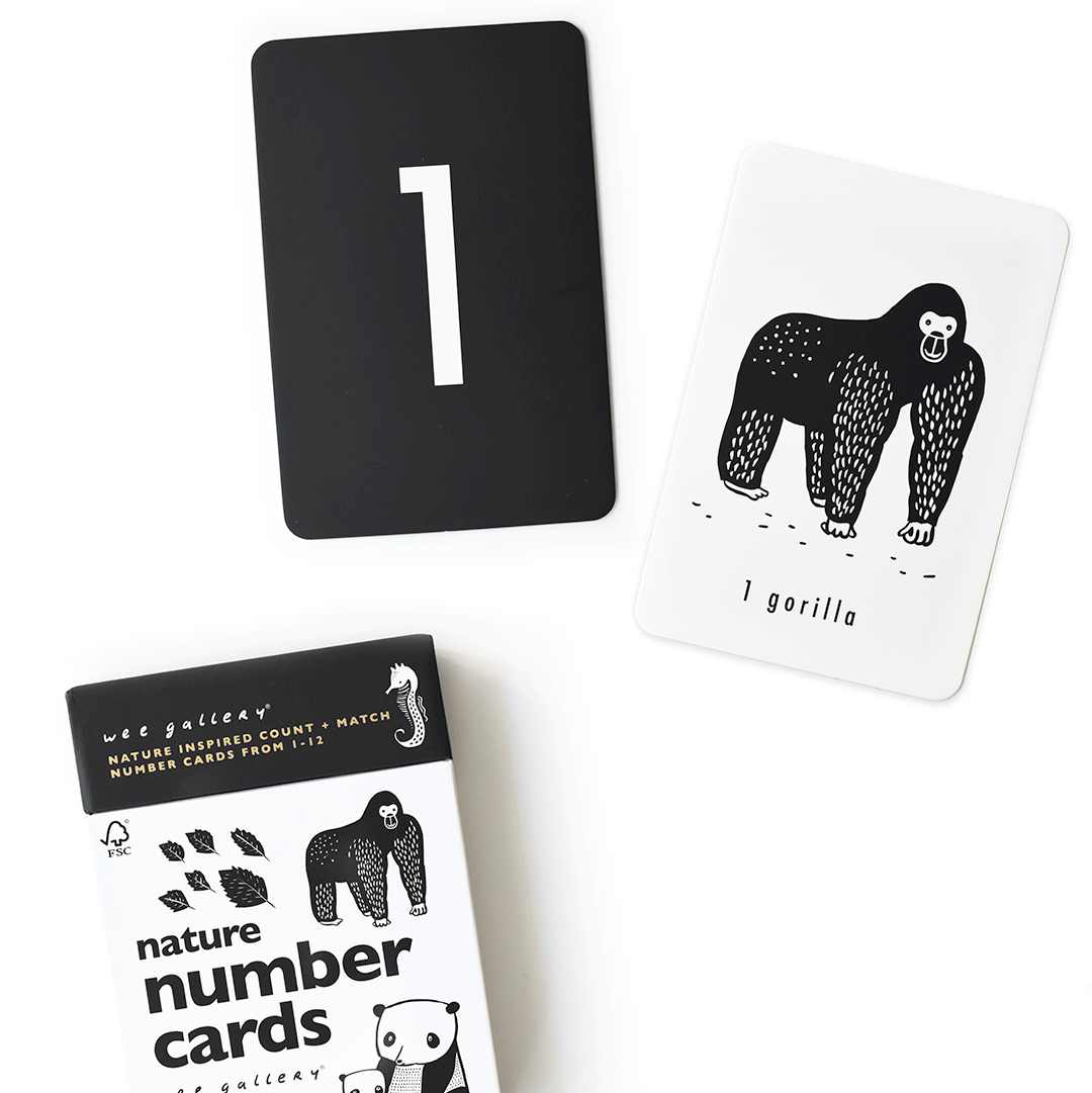 Wee Gallery Nature Counting Adventure Bundle | Bamboo Numbers and Number Cards