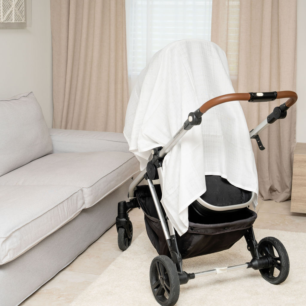 Organic Cotton Mart Eco-Friendly Muslin Swaddle Blankets