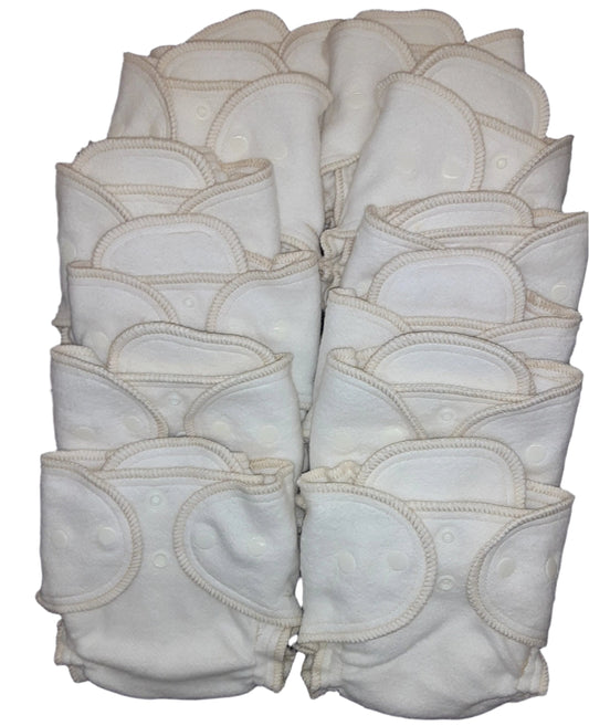 Newborn Cotton Diaper Bundle (Pack of 12)