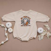 Load image into Gallery viewer, No Diggity Bout to Bag It Up Organic Cotton Oversized Sweatshirt Romper
