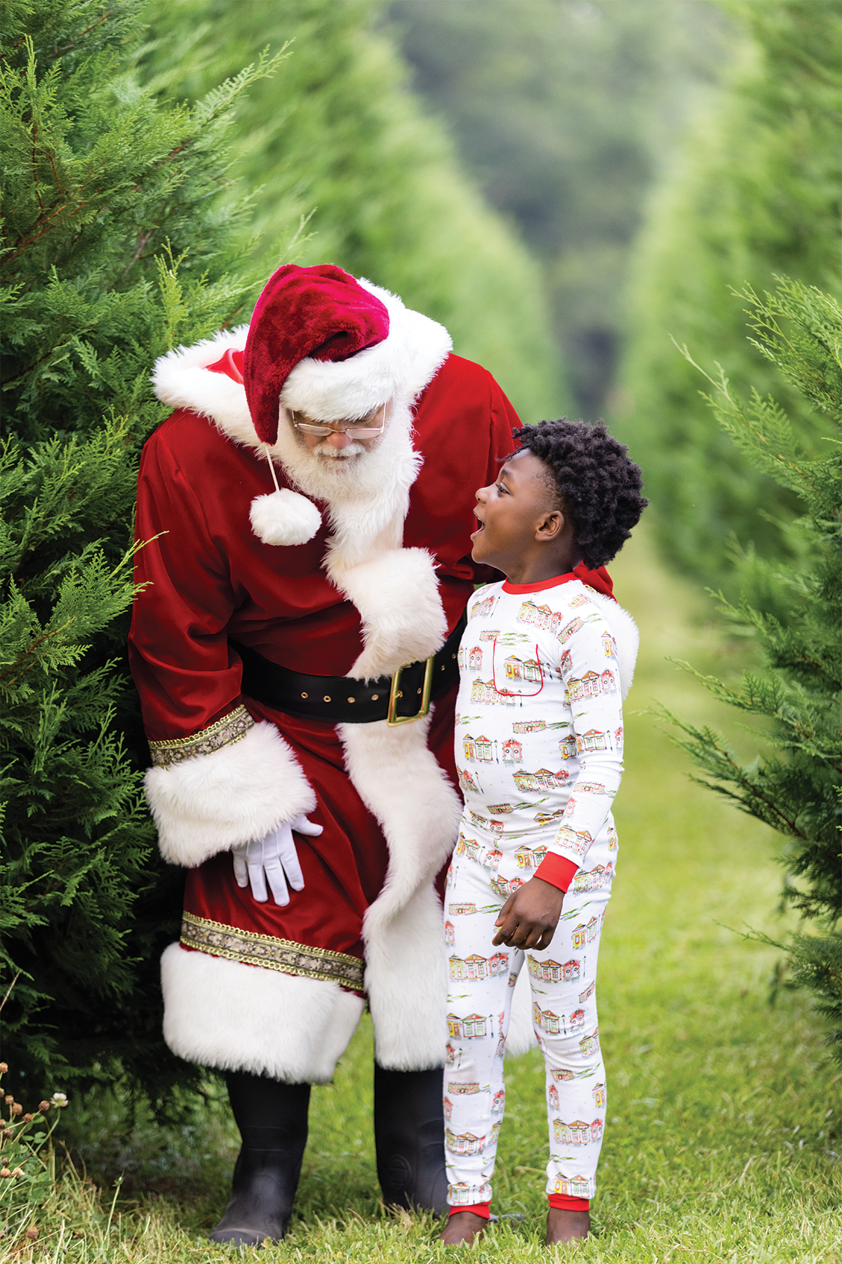 Bayou Wonderland Organic Cotton Christmas Kids Pajamas