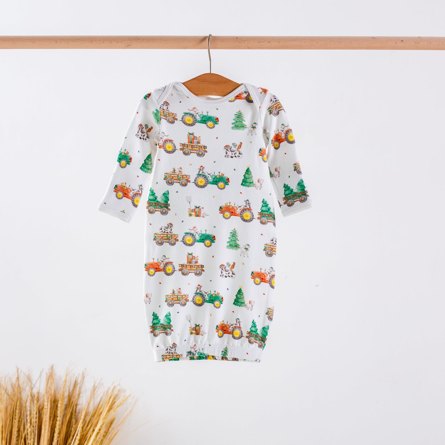 Moo-y Christmas Organic Cotton Christmas Kids Pajamas