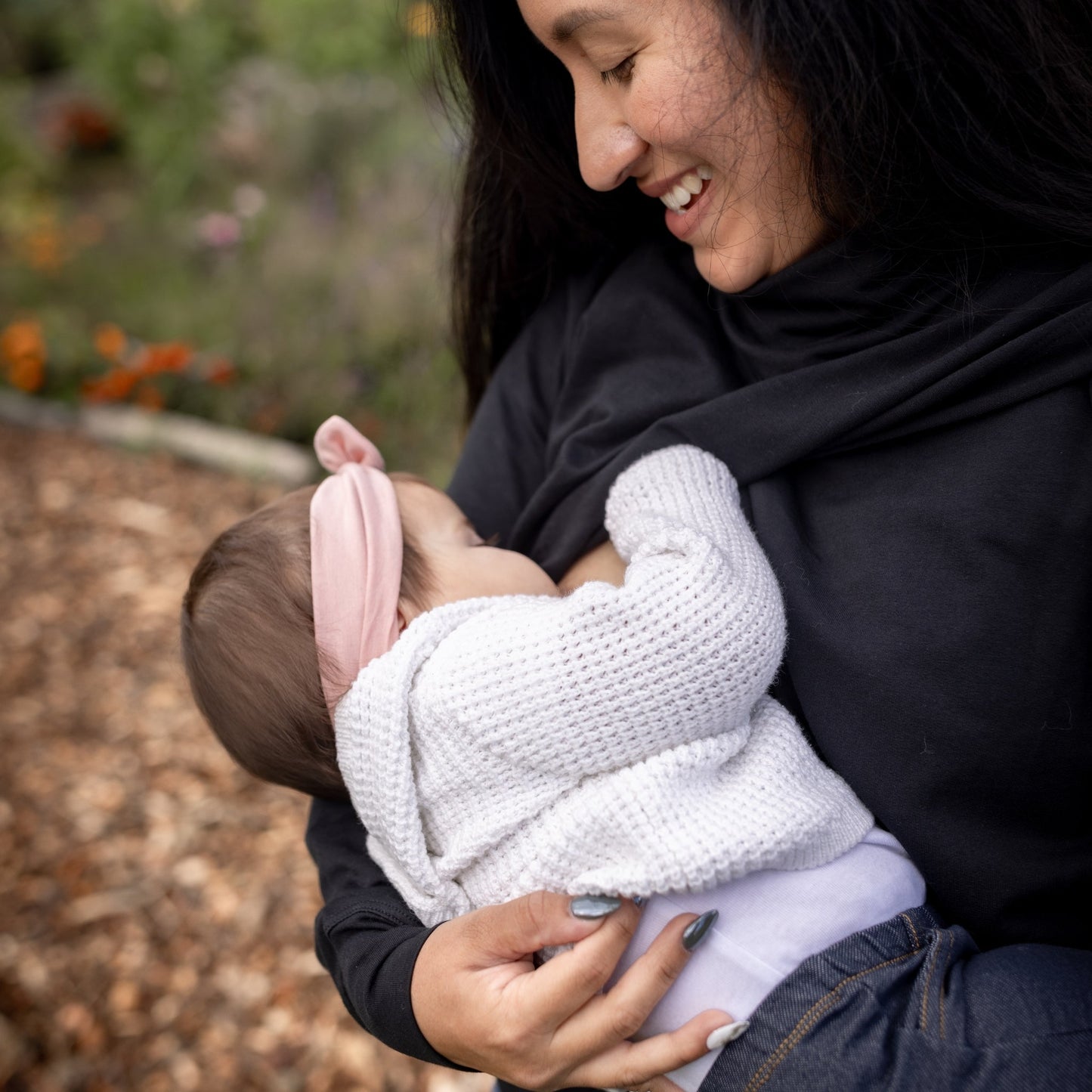 Nunuy Eternal Love Organic Cotton Nursing Sweater