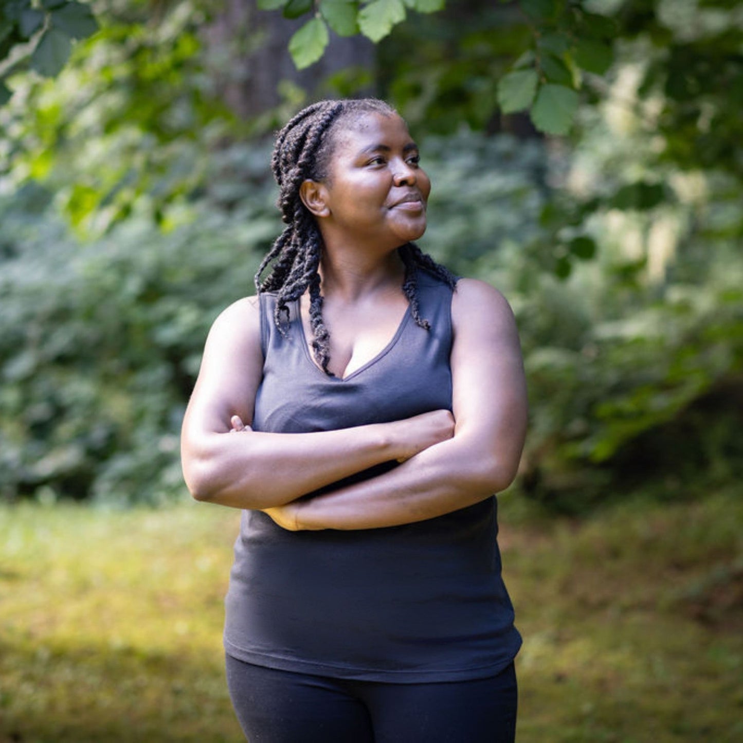 Nunuy Serenity Organic Cotton Nursing Tank Top