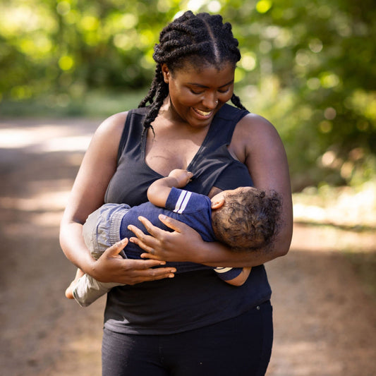 Nunuy Serenity Organic Cotton Nursing Tank Top