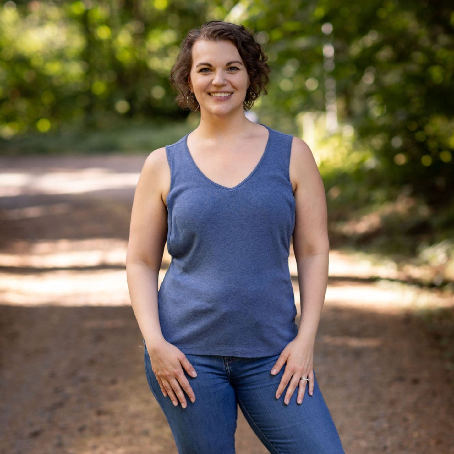 Nunuy Serenity Organic Cotton Nursing Tank Top