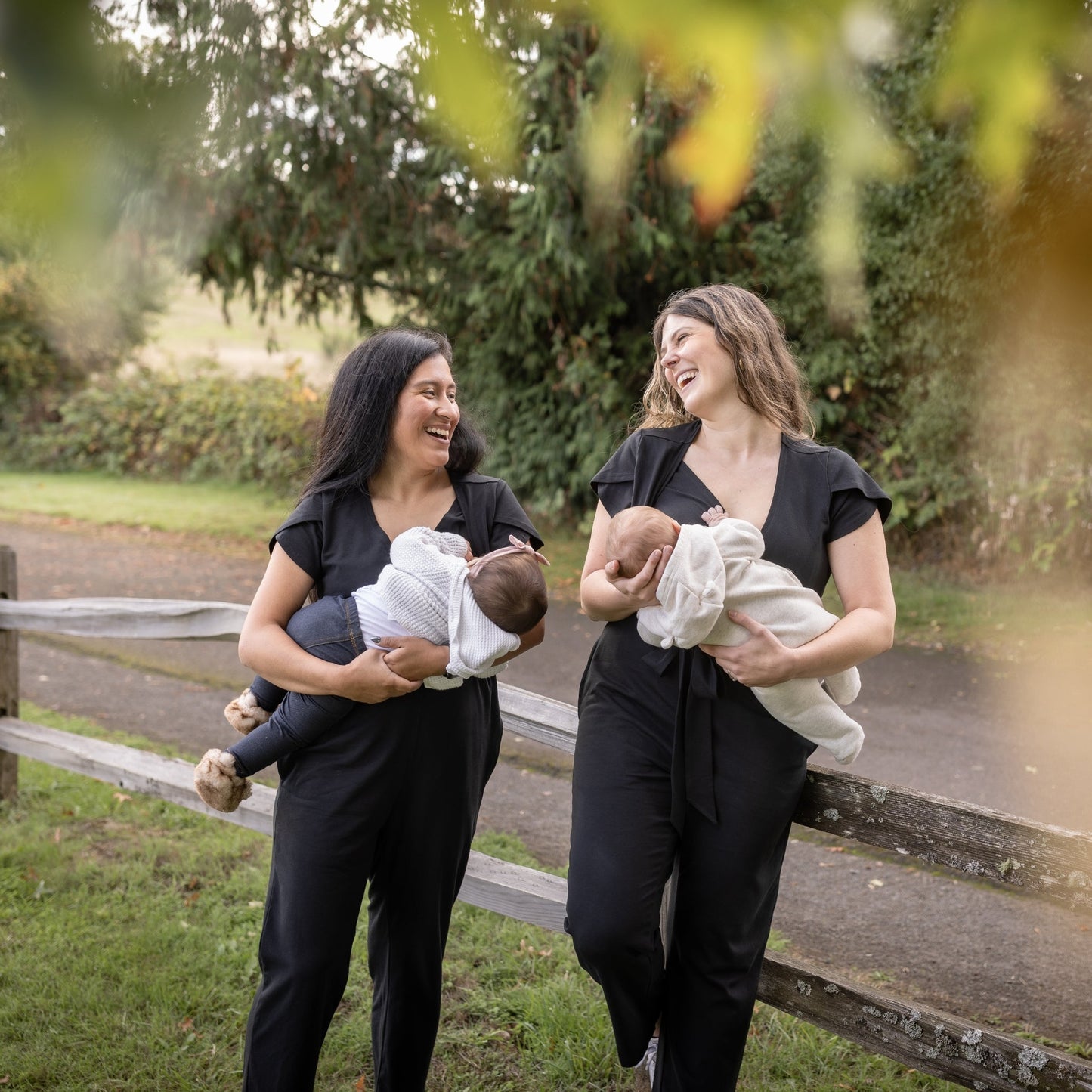 Nunuy Sofia Nursing Jumpsuit - Organic Pima Cotton for Style and Function