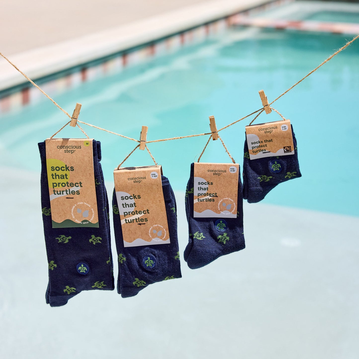 Kids Socks that Protect Turtles