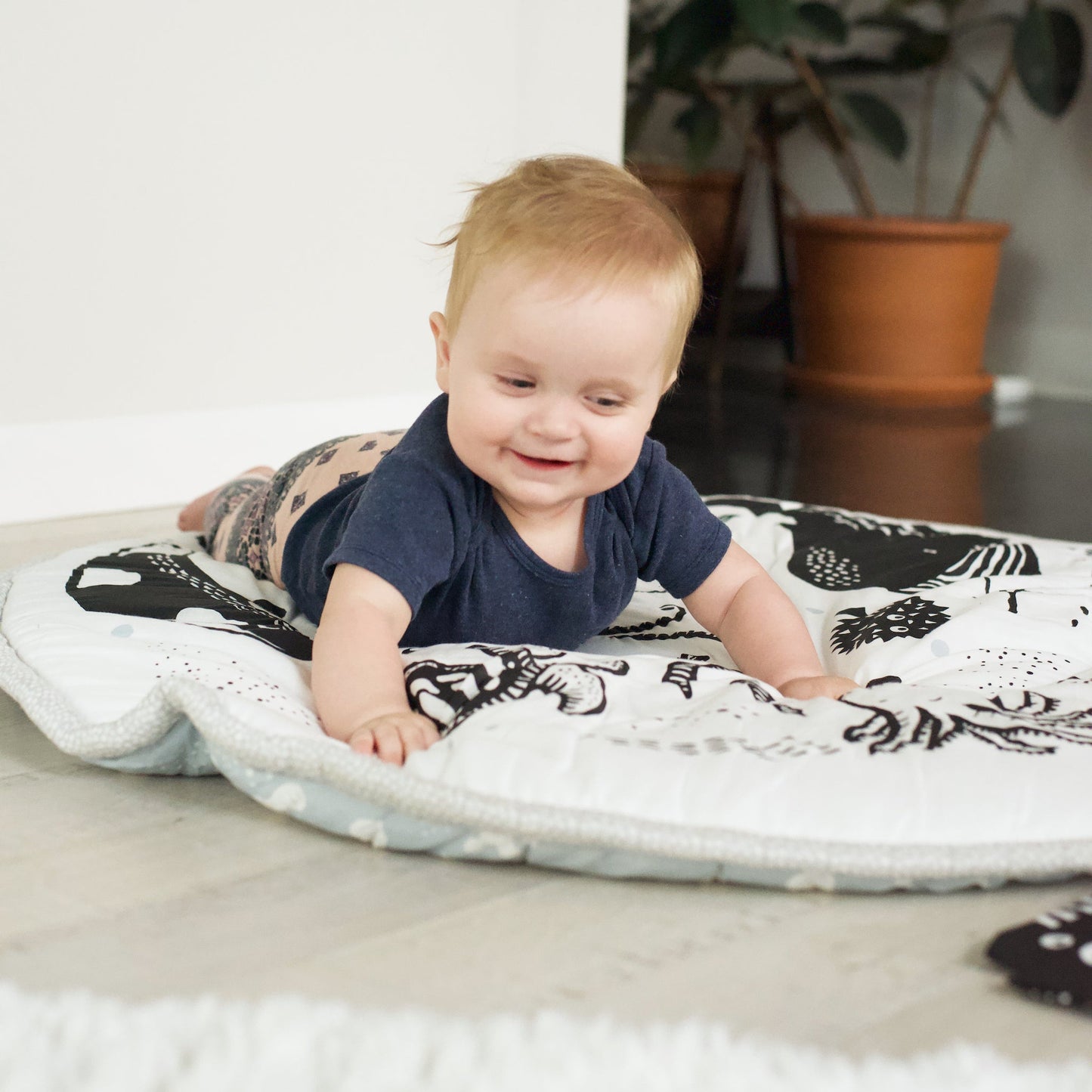 Wee Gallery Sustainable Non-Toxic Baby Ocean Playmat
